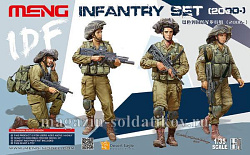 HS004 IDF Infantry Set, 1/35 Meng (Q445-093) (Q445-093)