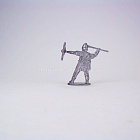 Солдатики из металла Викинг, бросающий копье, Магазин Солдатики (Prince August)