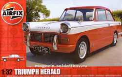 Сборная модель из пластика А Автомобиль Triumph Herald (1:32) Airfix (55201) (55201)