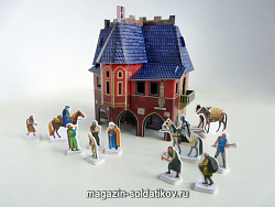 Игровой набор из картона . Ратуша Умбум (216) (216)