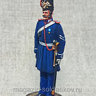 Миниатюра из олова Младший вахмистр казачьего полка, Россия 1851 г., 54 мм, Студия Большой полк (ИЛ2692.12.02.54) (ИЛ2692.12.02.54)
