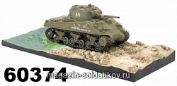 Масштабная модель в сборе и окраске Д Бронемашина M4A2 TARAWA (1/72) Dragon (60374) (60374)