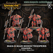 PIP 33084 Khador Man O War Shocktrooper Unit PLASTIC BOX Warmachine. Фэнтези - фото