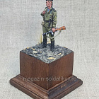 Краснофлотец, морская пехота, 1944-45 гг., СССР, подставка (MS001) (MS001 )