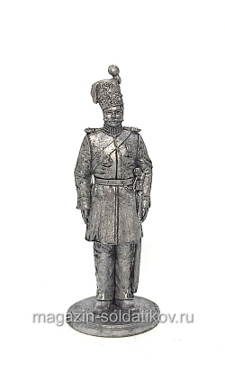 Миниатюра из олова Младший вахмистр лейб-гвардии Казачьего полка, 1851 год. Российская Импери, 54 мм, EK Castings (RE-04) (RE-04)