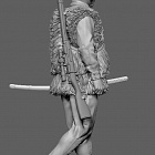 Сборная фигура из смолы Снайпер РККА с трофеем. Халхин-Гол. 1939 г. 1:35, SOGA miniatures (SM 3135) (SM 3135)