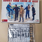 Сборные фигуры из пластика 35009 Советский танковый экипаж на отдыхе MiniArt (1/35) (QM-404) (QM-404)