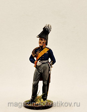 Миниатюра из олова Король Пруссии Фридрих Вильгельм, 1808-13 гг., Студия Большой полк - фото