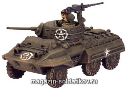 Сборная модель из пластика M8 Greyhound (15мм) Flames of War (US301) (US301)
