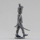Сборная миниатюра из смолы Офицер гренадерской роты, идущий, Франция, 28 мм, Аванпост