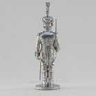 Сборная миниатюра из металла Офицер роты шассёров, стоящий, Франция, 28 мм, Аванпост