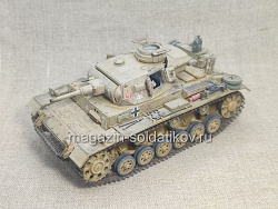 Брошенный T-III, Африканский корпус 1/35 (QGM-003) (QGM-003)