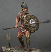 Сборная фигура из металла Liby-phoenician infantryman, 54 мм, Alive history miniatures - фото