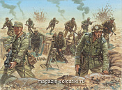 Солдатики из пластика ИТ Набор солдатиков «Немецкая пехота Африканского корпуса» (1/72) Italeri - фото