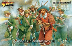Сборные фигуры из пластика Стрелки (18) BOX Warlord (WGP-03) (WGP-03)