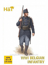 Солдатики из пластика WWI Belgian Infantry (1:72) Hat - фото