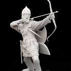 Сборная миниатюра из смолы Персидский пехотинец 75 mm (1:24) Medieval Forge Miniatures (C-75-125) (C-75-125)