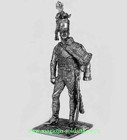 Миниатюра из олова Генерал Жюно, 1812 г., 54 мм, Россия (5540) (5540)