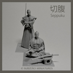 54-003 Seppuku, 54 mm, Subzero Miniatures