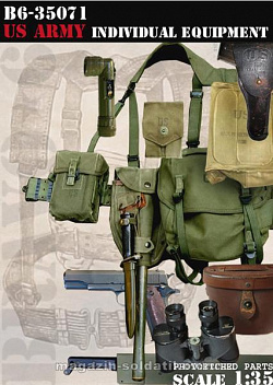 Сборная миниатюра из смолы US Army Indiviual Equipment (1/35), Bravo 6