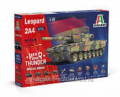 Сборная модель из пластика ИТ Танк War Thunder: LEOPARD 2A4 (1/35) Italeri - фото