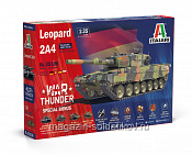 Сборная модель из пластика ИТ Танк War Thunder: LEOPARD 2A4 (1/35) Italeri - фото