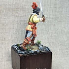 575-002 Европейский офицер XVII века, стальной клинок (561-002) (561-002)