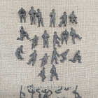 Солдатики из пластика CMH089 Немецкие зенитчики (1/72) Caesar Miniatures - неполный набор ! 20 фигур (Q600-554) (Q600-554 )