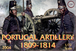 Солдатики из пластика LW 2004 Portugal Artillery 1809-1814 1:72, LW