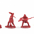 Солдатики из пластика LOD011 1/2 набора Британская легкая пехота, 8 фигур, цвет красный, 1:32, LOD Enterprises