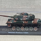 Модель в боксе M60A3 Patton - 1985, польская журнальная серия «Танки мира» №10 1/72 (366-227) (366-227)