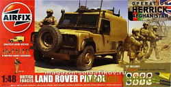 Сборная модель из пластика А Британский патрульный автомобиль Land Rover Gift Set (1/48) Airfix (50121) (50121)