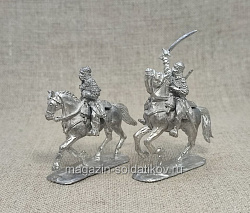 Сборная фигура из металла Польская кавалерия XVII в., набор №5, 28 мм, Figures from Leon (L126) (L126)