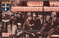 Солдатики из пластика German antiresistance troops. WW2 (1/72) Orion (ORI72054) (ORI72054)