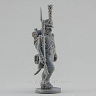 Сборная миниатюра из смолы Сержант вольтижёрской роты,идущий, Франция, 28 мм, Аванпост