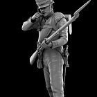 Сборная миниатюра из смолы Рядовой Лейб-гвардии Литовского полка 75 мм, HIMINI