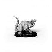 Giant rat 1, 28 mm Punga miniatures - фото