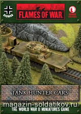 Сборная модель из пластика Tank Hunter Car (15мм) Flames of War - фото