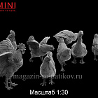 HI-60-019 Домашние птицы, 60 мм, HIMINI
