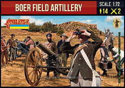 Солдатики из пластика Boer Field Artillery, (1/72) Strelets