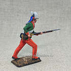 Миниатюра в росписи Русский мушкетер в штыковой атаке, 54 мм, Студия Большой полк (ИЛ2370.11.01.54) (ИЛ2370.11.01.54)