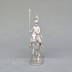 Сборная миниатюра из металла Шеволежер - орлоносец, 28 мм, Аванпост