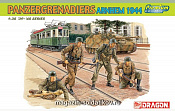 Сборные фигуры из пластика Д Солдаты Panzergrenadier (ARNHER 1944) (1/35) Dragon - фото