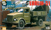 7216  Польский грузовик Lublin-51 MW Military Wheels  (1/72)