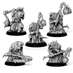 Plague Disciples, 28 mm Punga miniatures (WPD) (WPD)