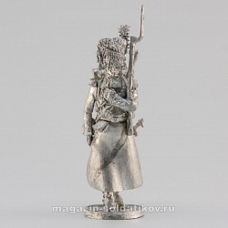 Сборная миниатюра из металла Сапёр, идущий, Франция, 28 мм, Аванпост