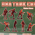 Солдатики из пластика Американский танковый экипаж WWII (зима) (1/72) Orion (ORI72050) (ORI72050)