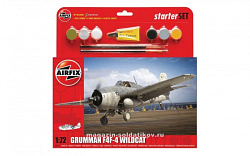 Сборная модель из пластика А Самолет Grumman F4F-4 (1:72) Airfix (55214) (55214)