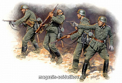 Сборные фигуры из пластика MB 3522 Немецкая пехота, 1941-1942 (1/35) Master Box
