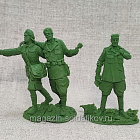 Солдатики из резиноподобного пластика Брестская крепость, Солдатики Ханомака (346-036) (346-036)